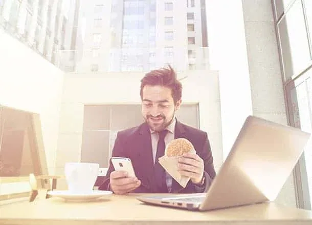 lunch at the office